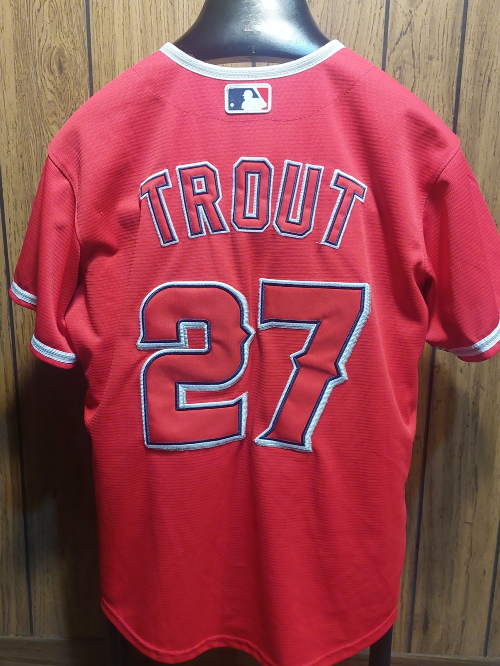 Mike Trout Nike Baseball Jersey Anaheim Angels Small Genuine Merchandise